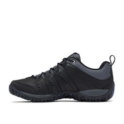 Columbia Buty Woodburn Ii 1553001055. Czarne buty trekkingowe męskie Columbia, z materiału, bez zapięcia, trekkingowe. Za 382.99 zł.