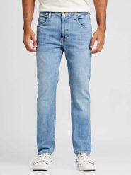 Lee Dżinsy - Regular fit - w kolorze błękitnym rozmiar: W32/L32. Niebieskie jeansy męskie Lee. Za 144.92 zł.