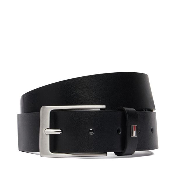 Pasek Tommy Hilfiger. Czarne paski męskie Tommy Hilfiger, bez wzorów. Za 249.99 zł.