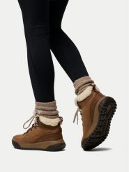 Columbia Śniegowce Burnsider 2165871 Brązowy. Brązowe śniegowce damskie Columbia, ze skóry. Za 529.99 zł.