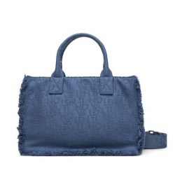 Torebka Valentino. Niebieskie torebki klasyczne damskie Valentino, bez wzorów, bez dodatków. Za 549.99 zł.