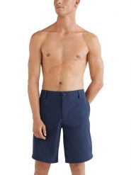 Spodenki męskie O'Neill Hybrid Chino. Niebieskie szorty męskie O'neill, bez wzorów, z materiału, sportowe. Za 215.30 zł.