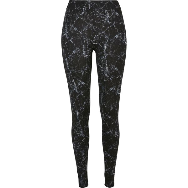 Legginsy damskie Urban Classics Soft AOP. Czarne legginsy damskie Urban Classics, bez wzorów. Za 134.50 zł.