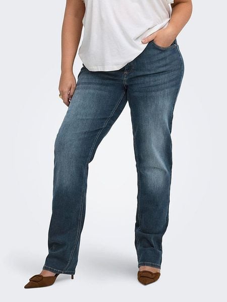 ONLY Carmakoma Dżinsy - Regular fit - w kolorze granatowym rozmiar: 44/L32. Niebieskie jeansy damskie Only Carmakoma. Za 184.95 zł.