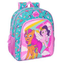 Plecak szkolny My Little Pony Magic Różowy. Czerwone plecaki męskie safta, bez wzorów, z poliesteru. Za 154.90 zł.