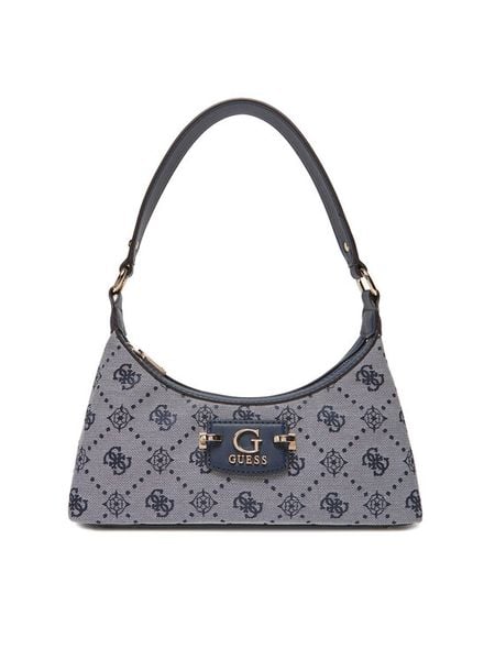 Guess Torebka HWJP96 54170 Granatowy. Niebieskie torebki klasyczne damskie Guess, z aplikacjami, z poliesteru, bez dodatków. Za 339.99 zł.