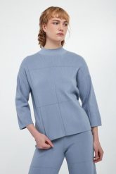 Sweter damski dzianinowy JOSEPH RIBKOFF. Swetry klasyczne damskie Joseph Ribkoff, l, z dzianiny, bez kołnierzyka. Za 919.00 zł.