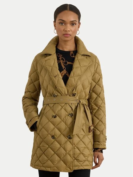 LAUREN RALPH LAUREN Płaszcz zimowy 297979514002 Brązowy Straight Fit. Brązowe płaszcze damskie Lauren Ralph Lauren, na zimę, m, bez wzorów, z syntetyku. Za 1,499.00 zł.