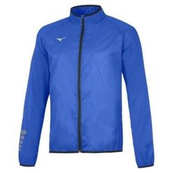 Kurtka przeciwdeszczowa Mizuno authentic. Czarne kurtki treningowe męskie Mizuno, bez wzorów, do biegania. W wyprzedaży za 211.80 zł.