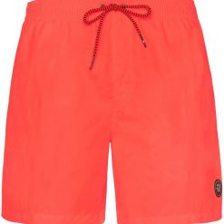 Szorty plażowe męskie PROTEST Faster. Czerwone szorty męskie Puma, bez kołnierzyka. Za 169.99 zł.