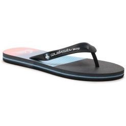 Japonki plażowe męskie Quiksilver Molokai Panel. Niebieskie klapki i japonki męskie Quiksilver, z gumy. Za 49.99 zł.
