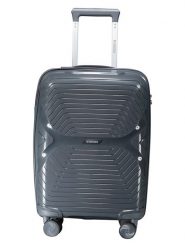 Geographical Norway Walizka "Silkovette" w kolorze ciemnoszarym - 34 x 53 x 21 cm rozmiar: onesize. Szare walizki Geographical Norway, bez wzorów, z materiału. Za 130.99 zł.