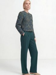 Rich & Royal marynarka z tkaniny bouclé z domieszką wełny Kobiety Sztuczne włókno wielokolorowy, 34. Marynarki i żakiety damskie Rich & Royal, bez wzorów, z tkaniny, biznesowe. Za 999.95 zł.