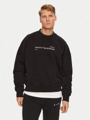 Off-White Bluza OMBA067S23FLE0021032 Czarny Regular Fit. Czarne bluzy bez kaptura męskie OFF-WHITE, m, z bawełny. Za 1,349.00 zł.