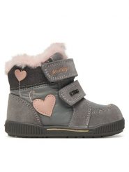 Primigi Śniegowce GORE-TEX 8861333 Szary. Szare kozaki dziewczęce Primigi, bez wzorów, z gore-texu, bez obcasa. Za 279.99 zł.