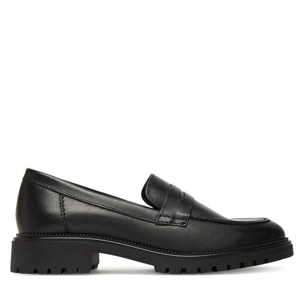 Mokasyny Tamaris. Czarne mokasyny damskie Tamaris. Za 299.99 zł.