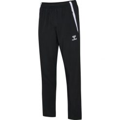 Spodnie sportowe dresowe na trening Hummel Lead 2.0 Woven Pants. Czarne spodnie dresowe męskie HUMMEL, z dresówki. Za 168.00 zł.