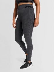 Damskie legginsy ze średnim stanem Hummel TE Curve. Czarne legginsy damskie HUMMEL, xl, bez wzorów, z dzianiny. Za 198.00 zł.