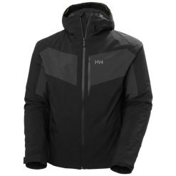 Kurtka narciarska z kapturem Helly Hansen Carv Lifaloft 2.0. Czarne kurtki narciarskie i snowboardowe damskie Helly Hansen, m, bez wzorów, z kapturem, narciarskie. Za 1,438.50 zł.