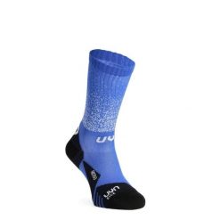 Skarpety rowerowe męskie Uyn Cycling Aero Socks Blue. Niebieskie skarpetki męskie UYN, bez wzorów. Za 85.15 zł.