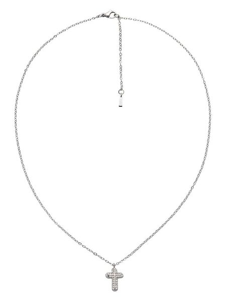 U.S. Polo Assn. Naszyjnik z zawieszką - dł. 45 cm rozmiar: onesize. Szare biżuteria dla mężczyzn U.S. Polo Assn., z cyrkonią, ze stali. Za 126.45 zł.