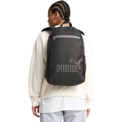 Plecak Puma Phase Backpack II 20L, Dla obu płci. Czarne plecaki damskie Puma, bez wzorów, z poliesteru. Za 85.00 zł.