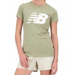 Koszulka sportowa damska New Balance. Czarne bluzki sportowe damskie New Balance, xs, bez wzorów, bez ramiączek. Za 91.00 zł.