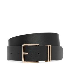 Pasek Tommy Hilfiger. Czarne paski damskie Tommy Hilfiger, bez wzorów. Za 269.99 zł.