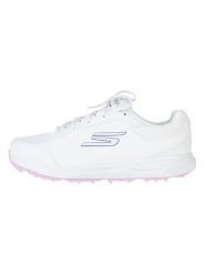 Skechers Buty "Go Golf Prime" w kolorze białym do golfa rozmiar: 36,5. Białe buty sportowe na co dzień damskie Skechers, bez wzorów, z materiału, na golfa. Za 184.46 zł.