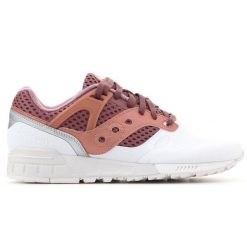 Buty Saucony Grid M S70388-3 białe. Białe buty sportowe na co dzień męskie z materiału, bez zapięcia. Za 613.11 zł.