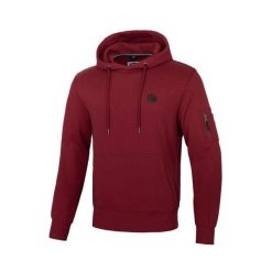 Bluza męska Pitbull rozpinana z kapturem Terry Everts. Brązowe bluzy sportowe męskie PITBULL, bez wzorów, sportowe, bez kołnierzyka, bez ramiączek. W wyprzedaży za 139.00 zł.
