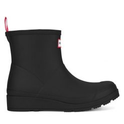 Kalosze Hunter. Czarne kalosze damskie Hunter, bez wzorów. Za 299.99 zł.