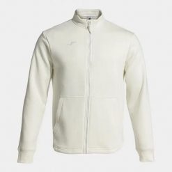 Kurtka z dresu Joma Confort IV. Brązowe kurtki męskie Joma, l, bez wzorów, z bawełny, sportowe, bez kaptura. Za 341.00 zł.