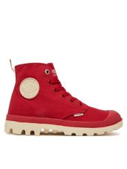 Palladium Trapery Pampa Duo Chrome 74470-656-M Czerwony. Czerwone buty zimowe męskie Palladium, z materiału, bez zapięcia. Za 271.15 zł.