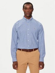 Polo Ralph Lauren Koszula Core Replen 710792041 Niebieski Custom Fit. Niebieskie koszule męskie Polo Ralph Lauren, m, bez wzorów, z bawełny, bez kołnierzyka, bez ramiączek. Za 499.99 zł.