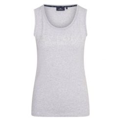 Damski tank top HV Polo Milou. Szare topy damskie HV POLO, bez wzorów, bez kołnierzyka. Za 155.00 zł.