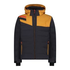 Kurtka narciarska z kapturem CMP. Czarne kurtki narciarskie i snowboardowe damskie CMP, m, bez wzorów, z kapturem, narciarskie. Za 1,447.35 zł.