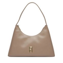 Torebka Furla. Brązowe torebki klasyczne damskie Furla, bez wzorów, bez dodatków. Za 809.99 zł.