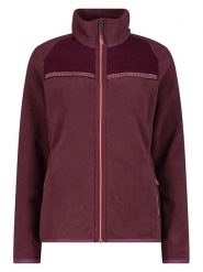 Cmp Kurtka polarowa w kolorze czerwonym rozmiar: 36. Czerwone kurtki damskie CMP, bez wzorów, z materiału, bez kaptura. Za 174.43 zł.