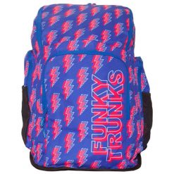 Plecak torba do szkoły na basen siłownię trening Funkita Flash. Fioletowe plecaki męskie FUNKY TRUNKS, bez wzorów. Za 239.99 zł.