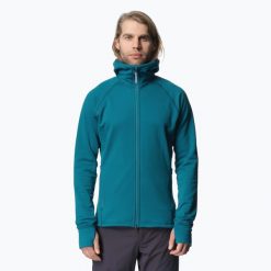 Kurtka softshell męska Houdini Power Houdi. Niebieskie kurtki męskie Houdini, m, bez wzorów, z softshellu, bez kaptura. Za 429.99 zł.