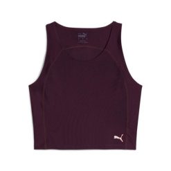 Damski tank top Puma Ultraform. Fioletowe topy damskie Puma, bez wzorów, bez kołnierzyka. Za 172.80 zł.