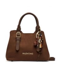 Valentino Torebka Winnie Winter VBSABH04 Brązowy ciemny. Brązowe torebki klasyczne damskie Valentino, bez wzorów, ze skóry, bez dodatków. Za 619.99 zł.