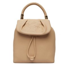 Plecak LOVE MOSCHINO. Brązowe plecaki damskie Love Moschino, bez wzorów. Za 1,009.00 zł.