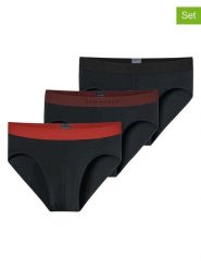 Schiesser Slipy (3 pary) w kolorze czarnym rozmiar: XXL. Czarne slipki męskie Schiesser, bez wzorów. Za 86.99 zł.