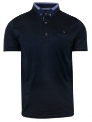 Koszulka POLO, Granatowa Krótki Rękaw, Męska, bez Nadruku, Jednokolorowa. Niebieskie koszulki polo męskie New Antracid, m, bez wzorów, z bawełny, bez ramiączek. Za 145.00 zł.