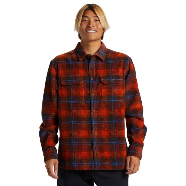 Koszula dla Mężczyzn Venture. Brązowe koszule męskie Quiksilver, m, bez wzorów, z bawełny, bez kołnierzyka, bez ramiączek. Za 359.00 zł.