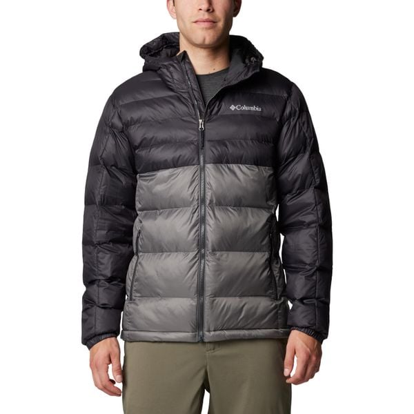 Kurtka sportowa męska Buck Butte II Insulated Hooded Jacket. Szare kurtki treningowe męskie Columbia, m, bez wzorów, z poliesteru. Za 499.00 zł.