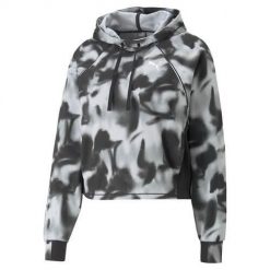 Bluza sportowa damska Puma Modern Sports Aop Hoodie. Szare bluzy sportowe damskie Puma, l. Za 403.00 zł.
