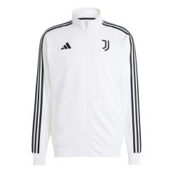 Kurtka z dresu Juventus Turin Dna 2024/25. Białe kurtki treningowe męskie Adidas, s, bez wzorów, z dresówki, do biegania. W wyprzedaży za 260.00 zł.
